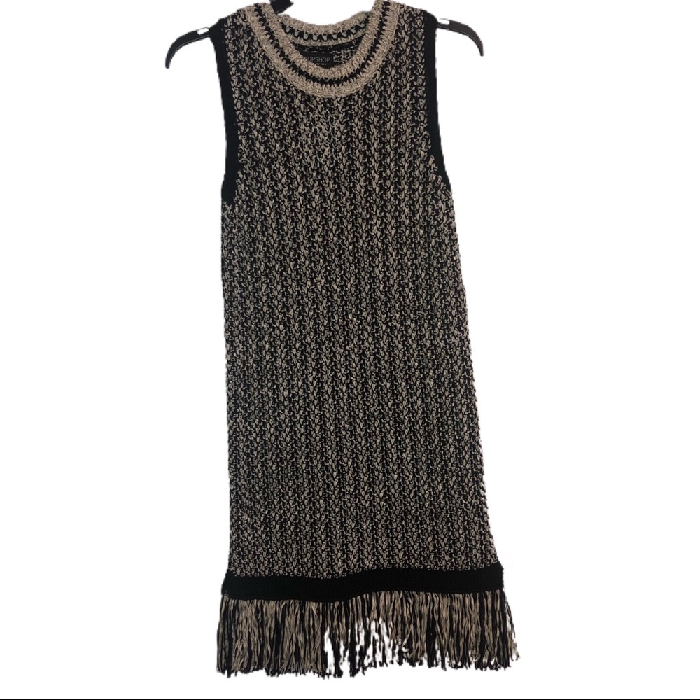 TopShop Sleeveless sweater Dress